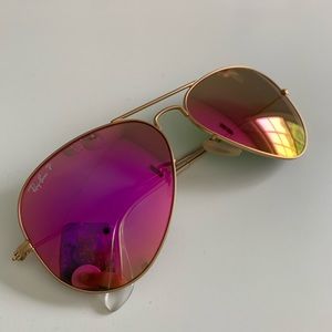 Ray-Ban Polarized Flash Lens Sunglasses